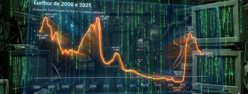 Euribor de 2000 a 2025