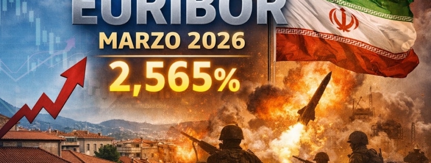 Euribor de marzo de 2026