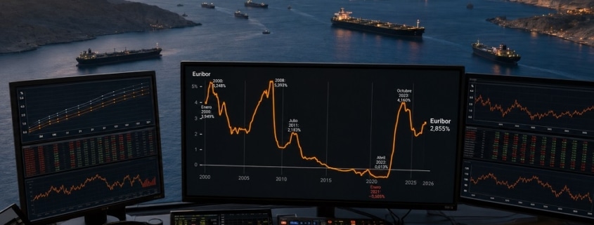 Euribor de enero de 2000 a julio de 2026
