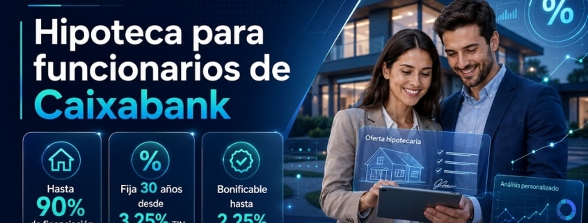 Condiciones hipoteca funcionarios de Caixabank (mayo 2026).